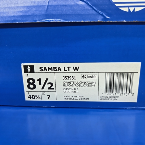 adidas Samba LT Cow Print Brown White Women's Shoes Size 8.5 JS3931 New - Picture 8 of 8